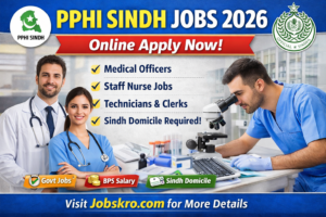 PPHI Sindh Jobs 2026 | Apply Online