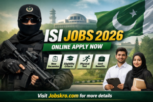 ISI Jobs 2026 – Inter Services Intelligence Advertisements | Apply Online